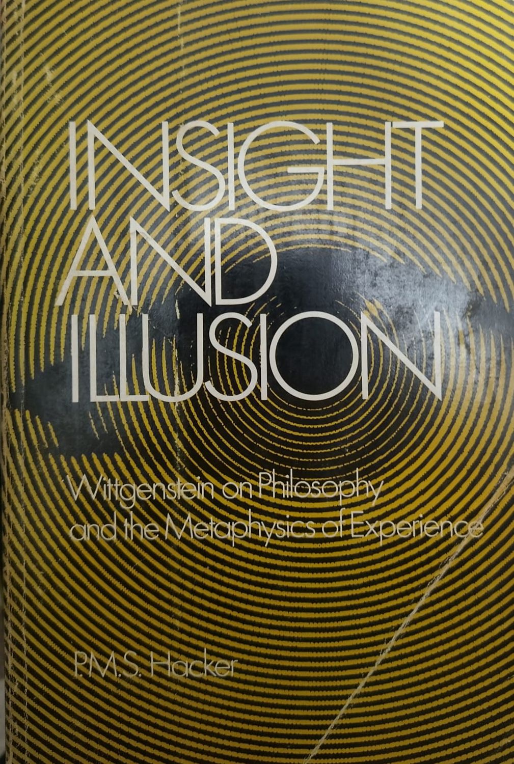 Libro Insight and Illusion – P.M.S. Hacker
