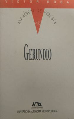 Libro Gerundio – Víctor Sosa, UAM 1996