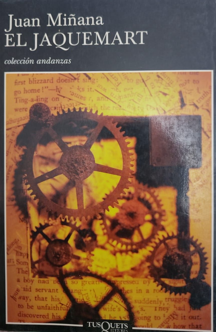 Libro El Jaquemart – Juan Miñana, Tusquets 1991
