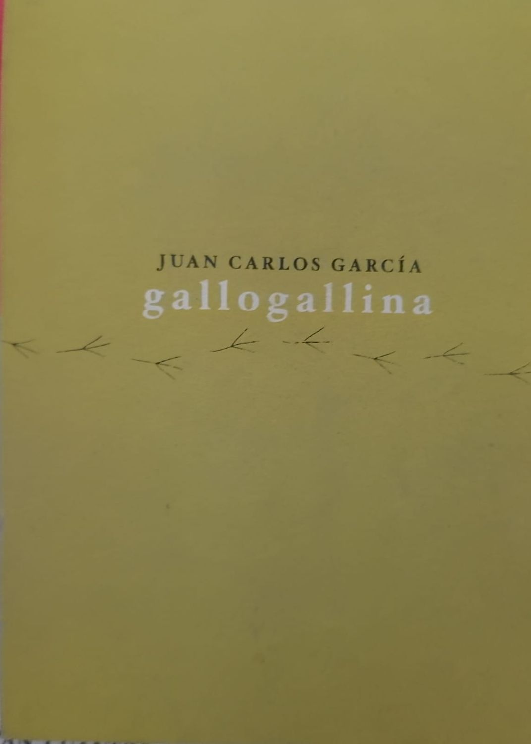 Libro gallogallina – Juan Carlos García