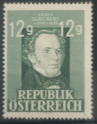 Austria 1947, Franz Schubert