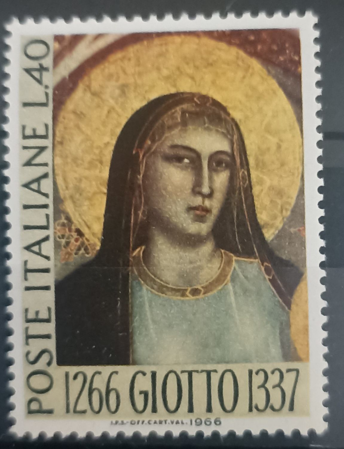 Italia 1966, Giotto di Bondone 1266-1337