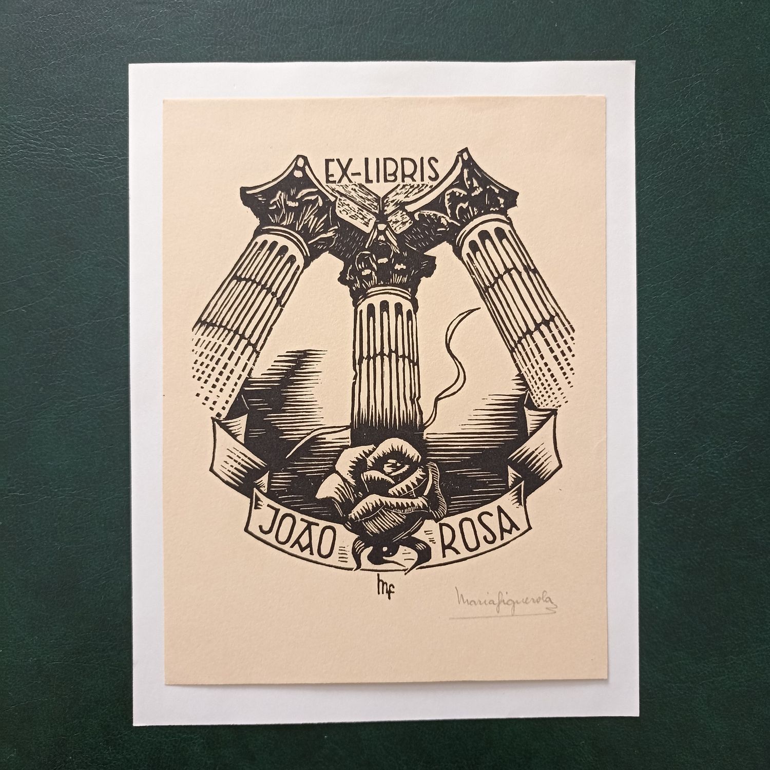Maria Figuerola – Ex Libris, 1950