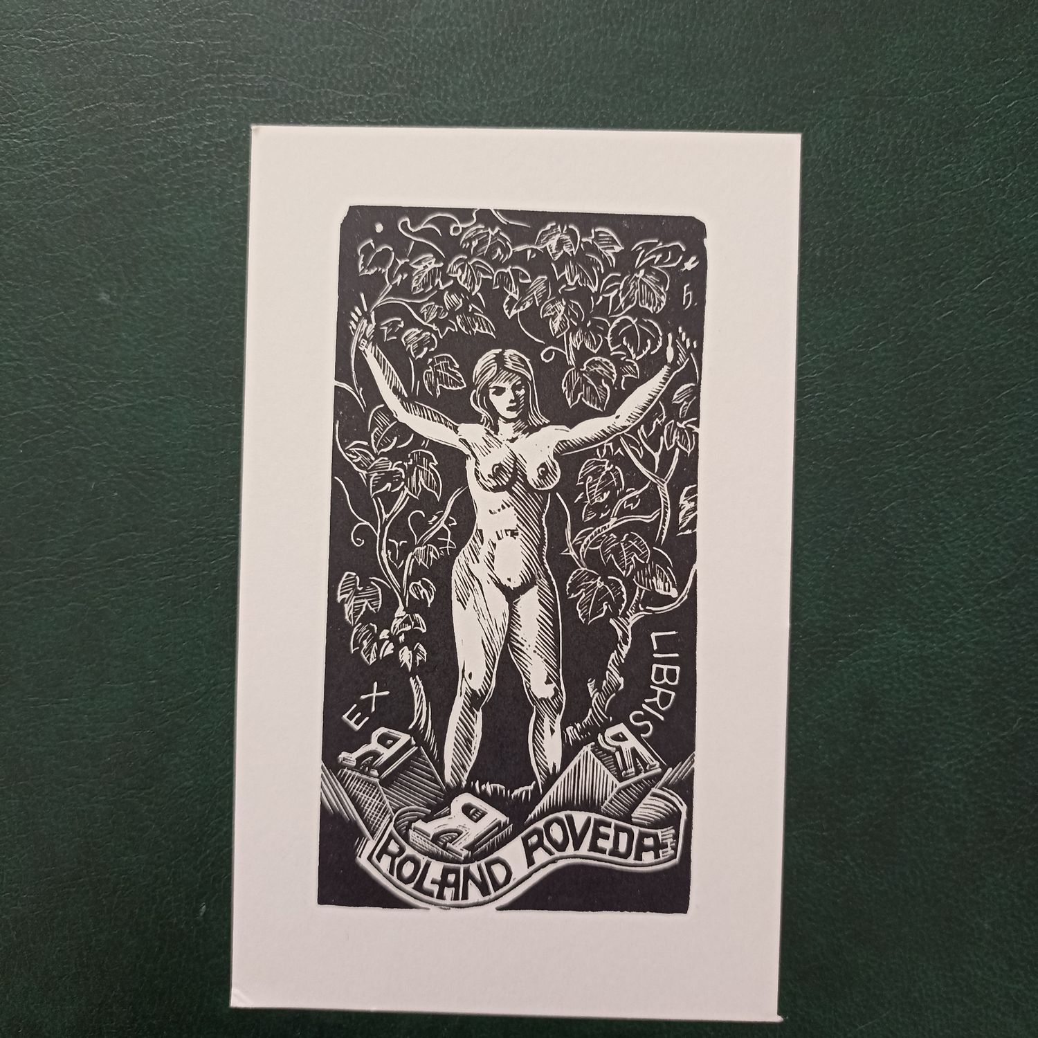 Roland Roveda – Ex Libris, 1975