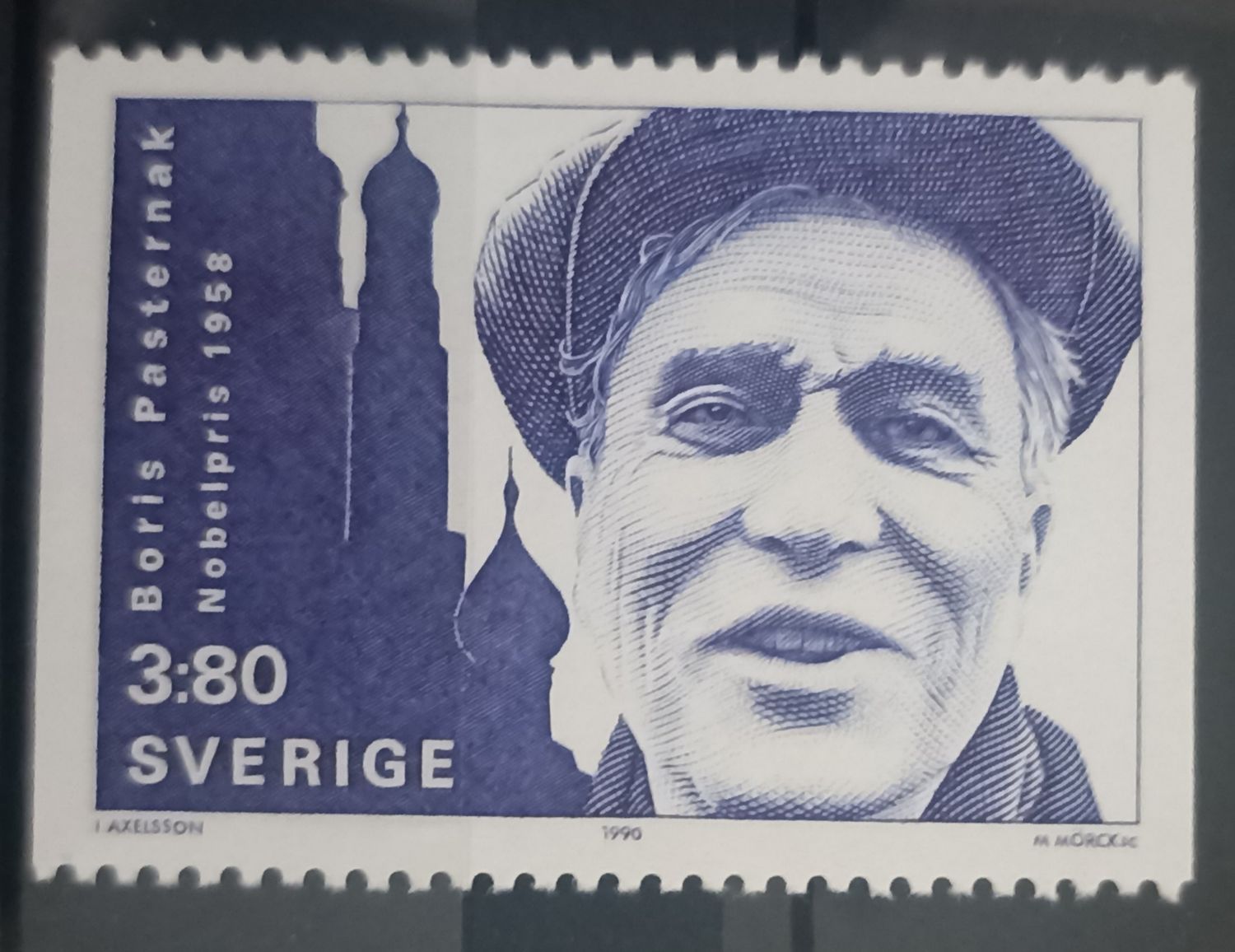 Suecia 1990, Boris Pasternak Nobel 1958