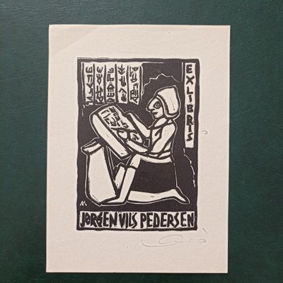 Jorgen Vils Pedersen – Ex Libris, 1955
