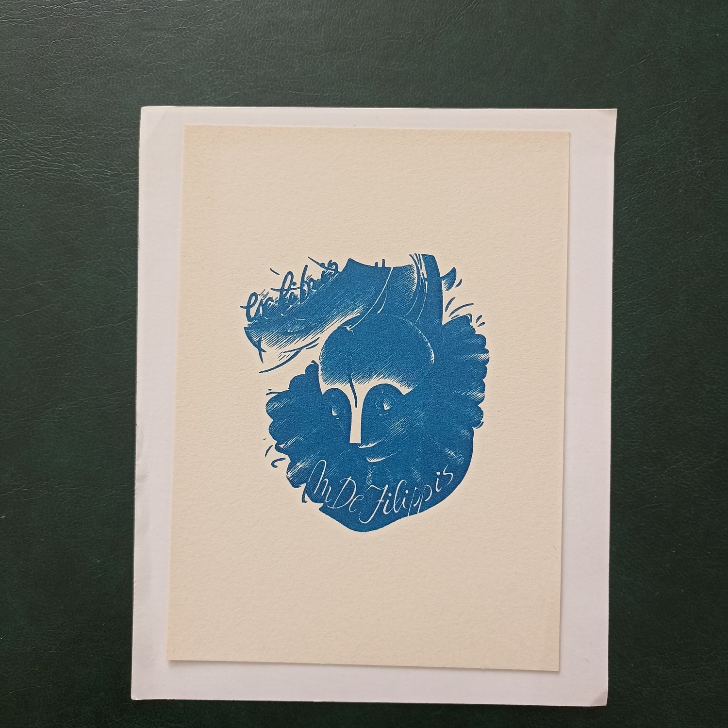 M. De Filippis – Ex Libris, 1965