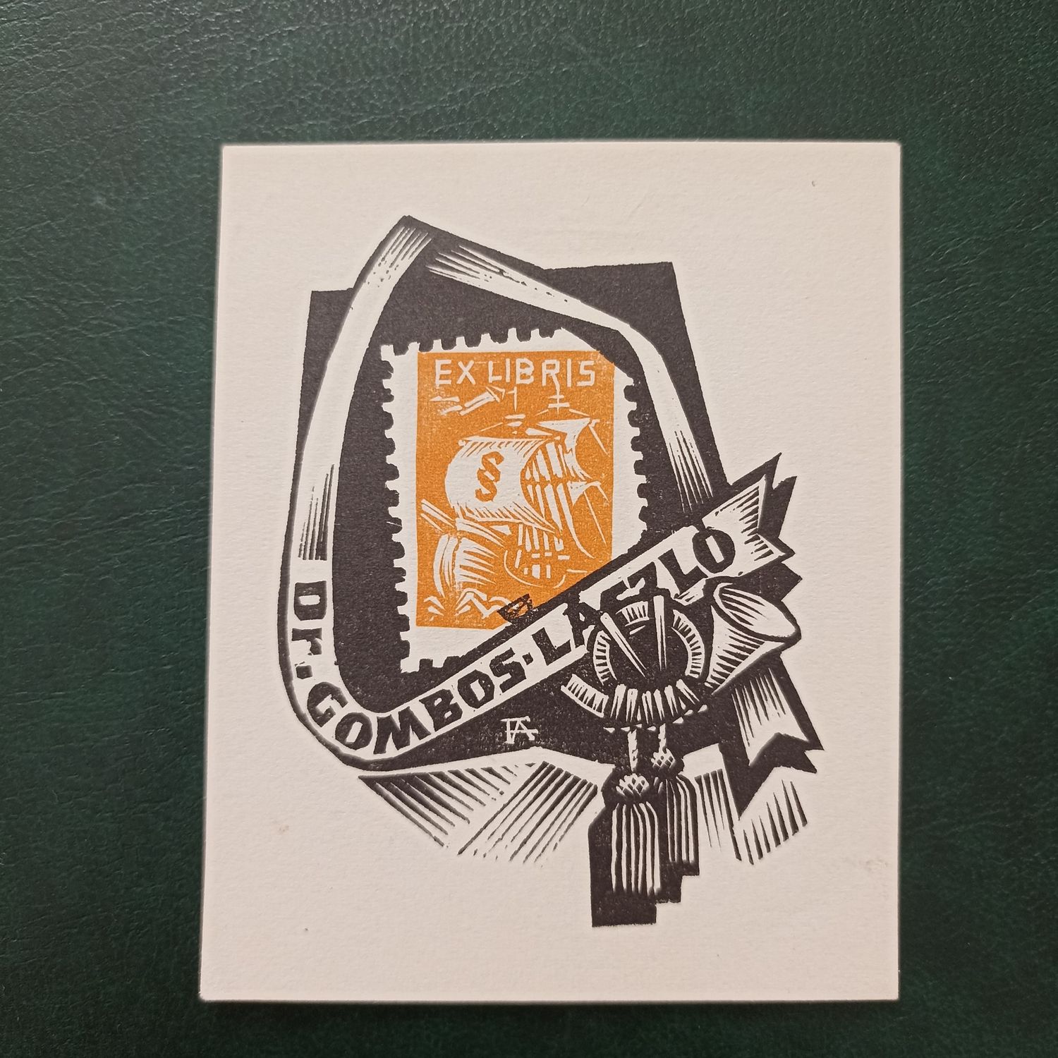Dr. Gombos-Laszlo – Ex Libris, 1965