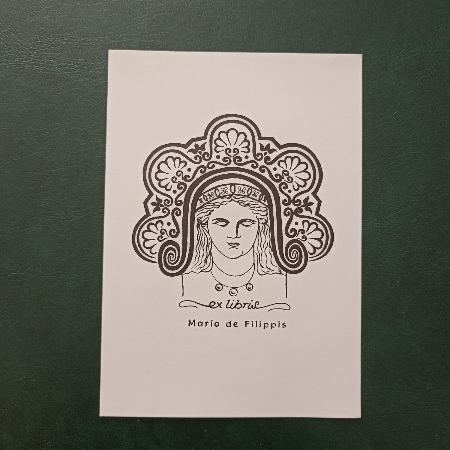 Mario de Filippis – Ex Libris, c.1975
