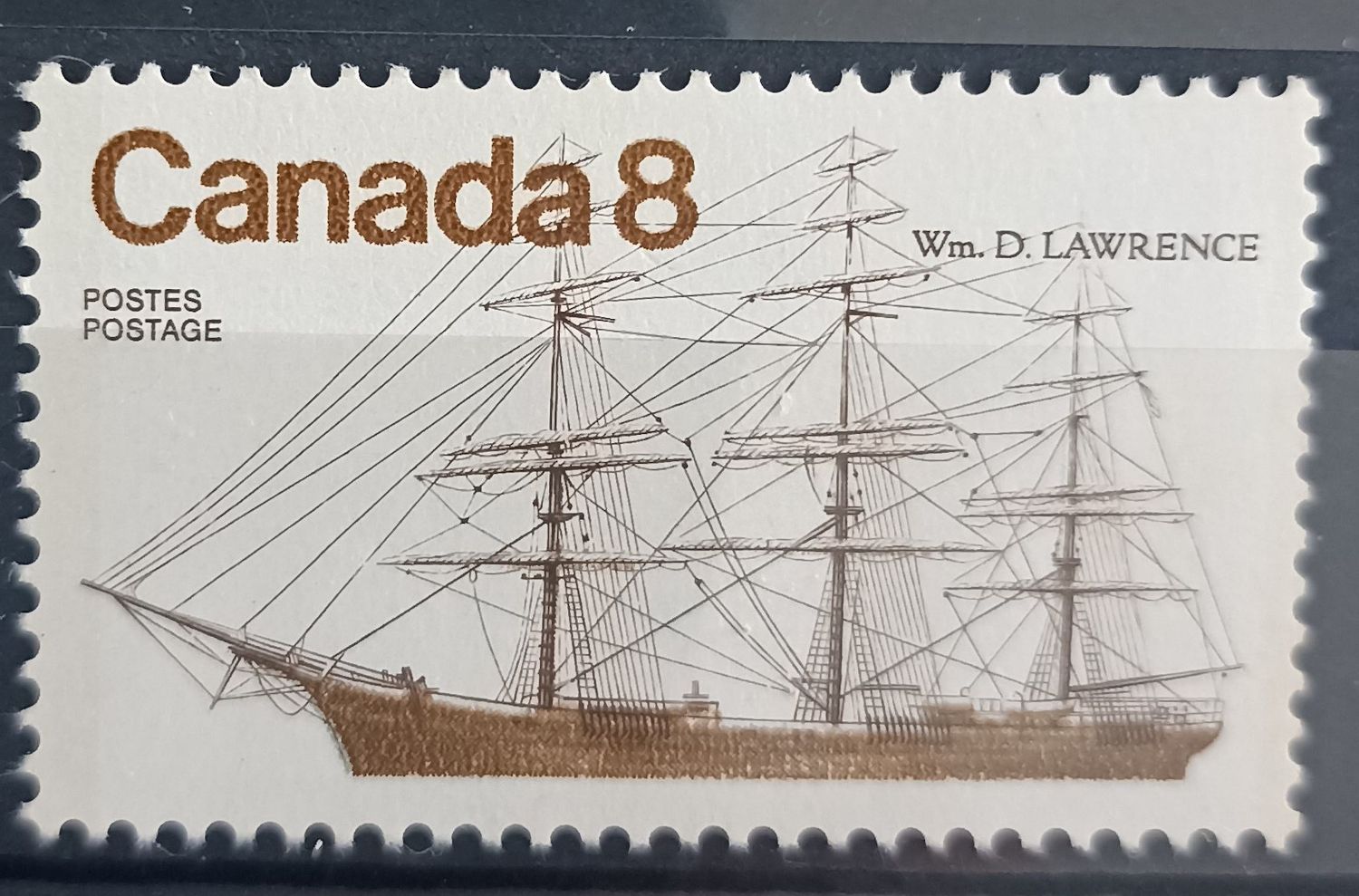 CANADÁ 1975, Velero Wm. D. Lawrence