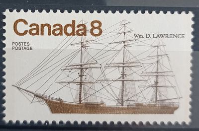 CANADÁ 1975, Velero Wm. D. Lawrence