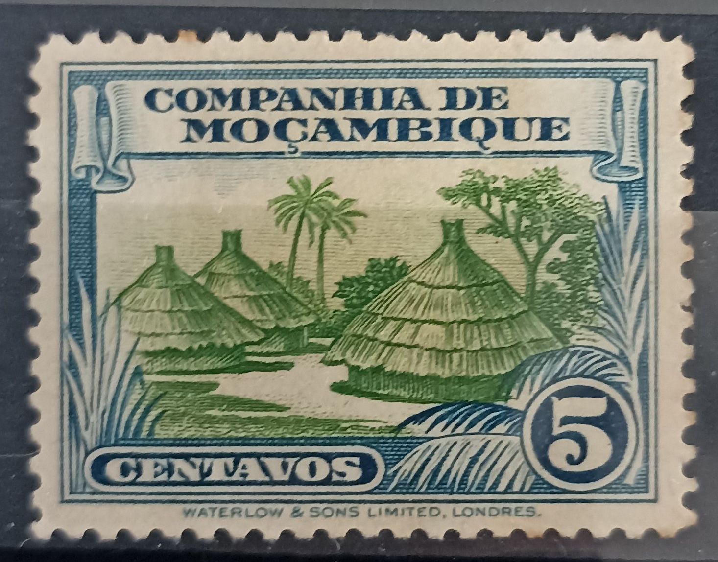 MOZAMBIQUE 1937, Chozas