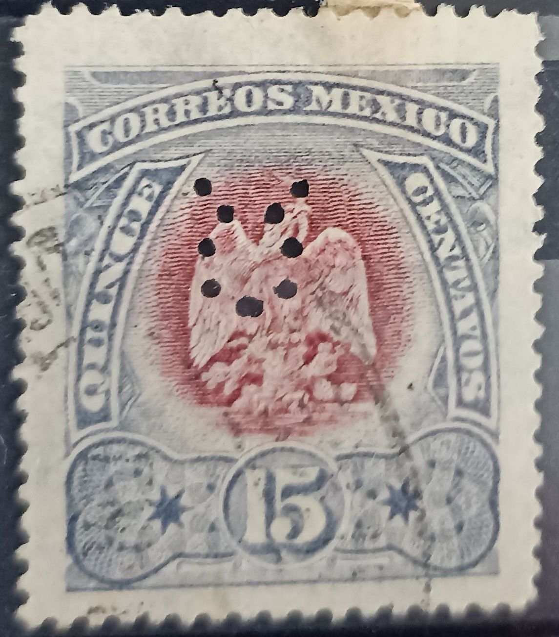 México 1899, Águila 15c