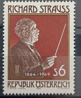 Austria 1989, Richard Strauss 1864-1949