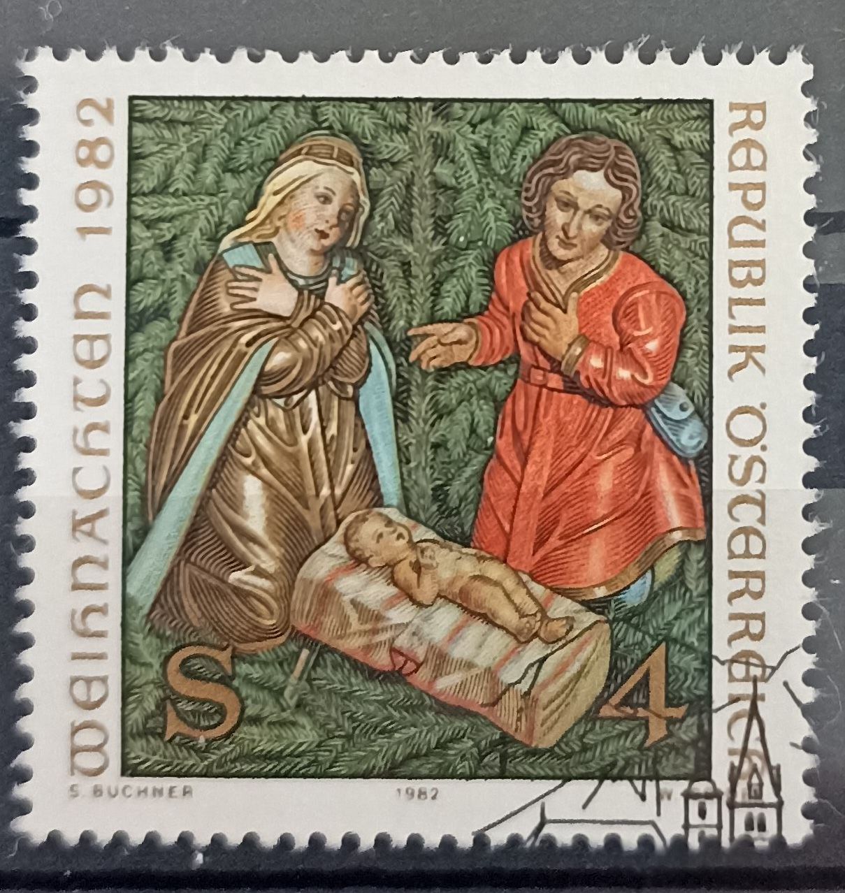 AUSTRIA 1982, Navidad – Natividad