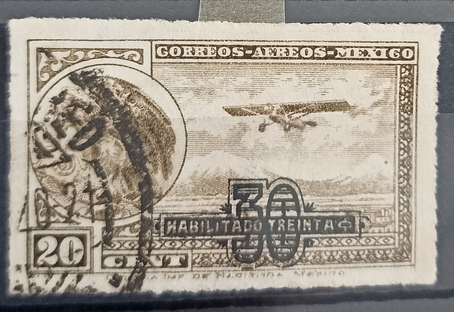 México 1934, Avión Habilitado Treinta