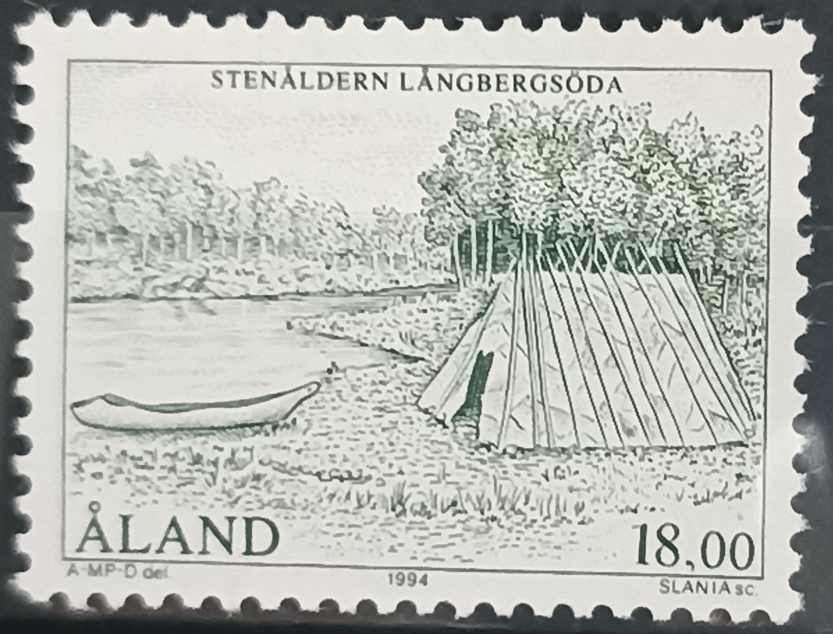 Åland 1994, Campamento prehistórico