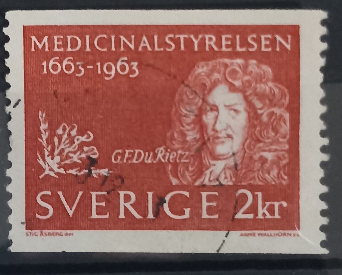 SUECIA 1963, G.F. Du Rietz