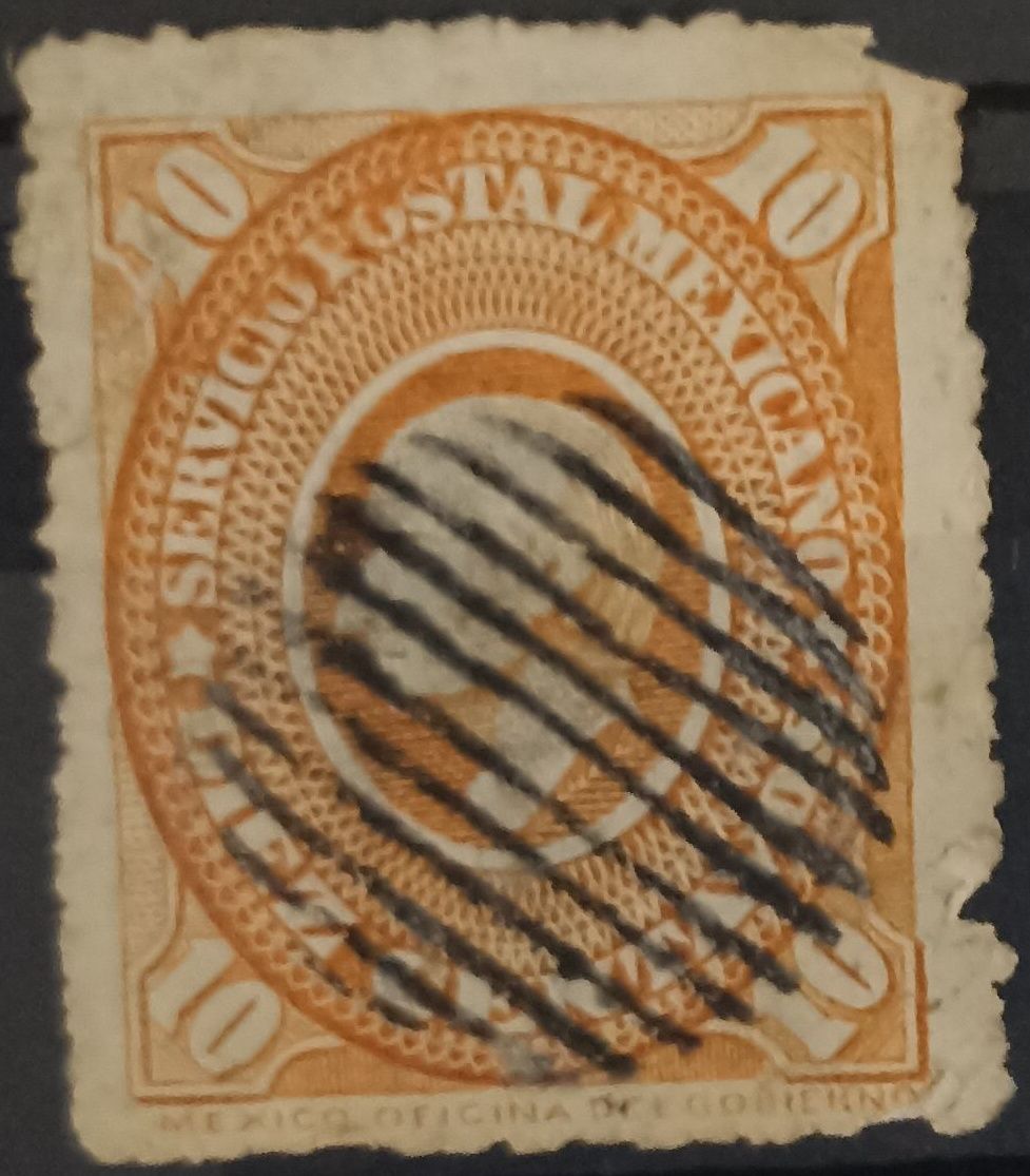 MÉXICO 1884, Hidalgo 10c