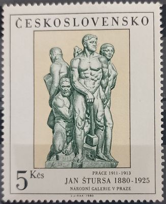 CHECOSLOVAQUIA 1980, Práce – Jan Štursa