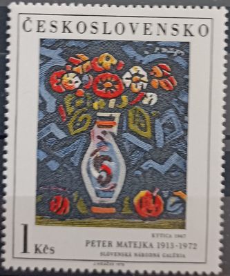 CHECOSLOVAQUIA 1976, Kytica 1947 – Peter Matejka