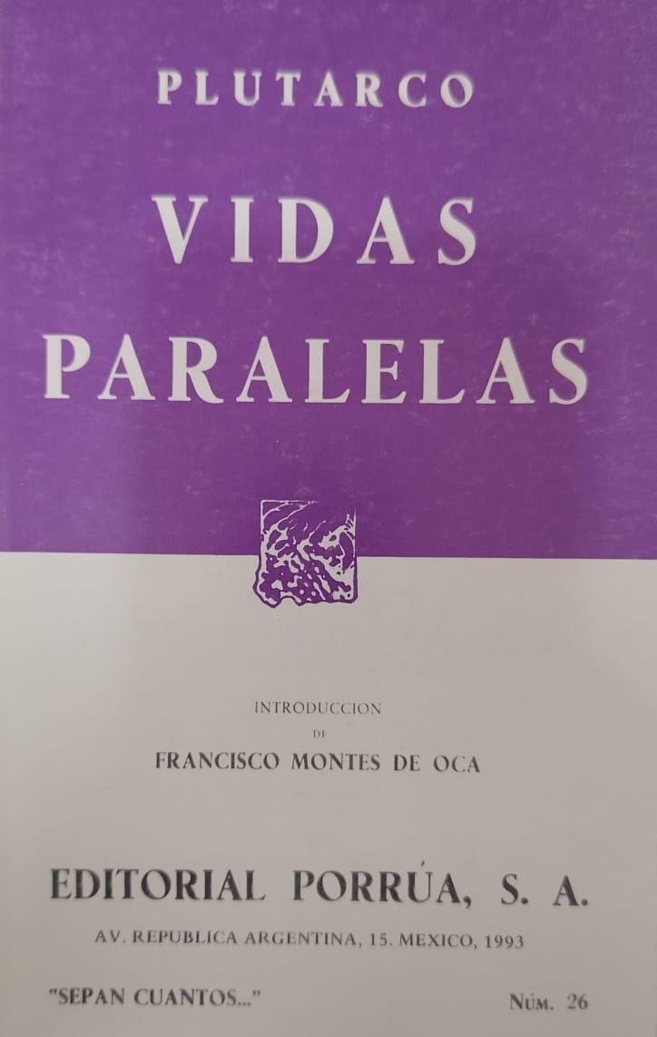 Vidas Paralelas – Plutarco