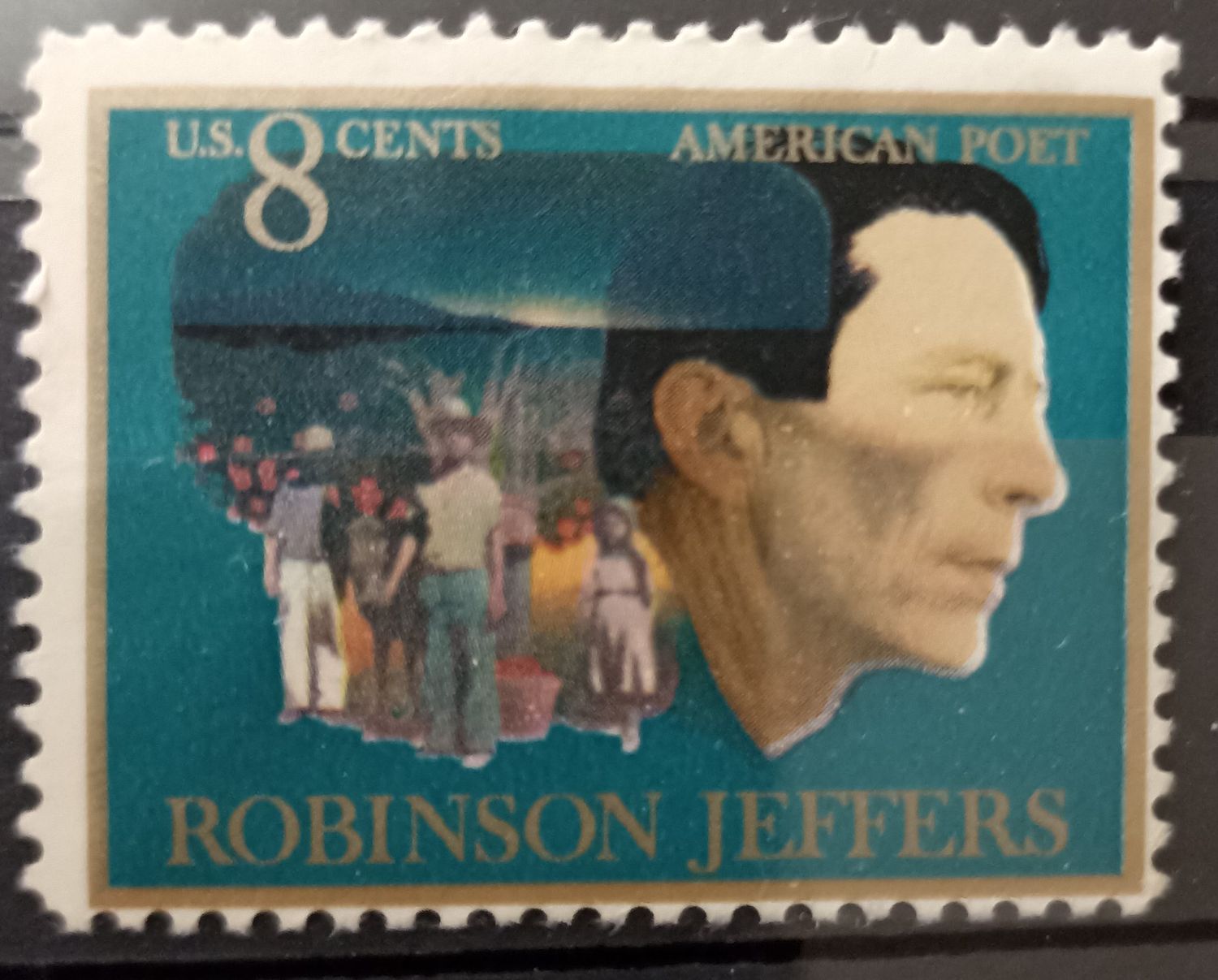 Estados Unidos 1973 Robinson Jeffers Poeta Americano