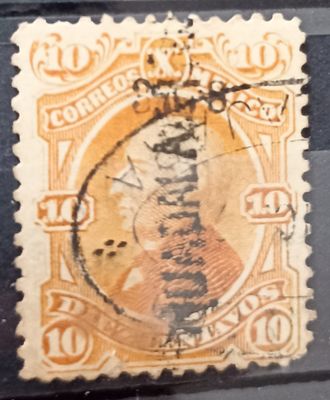 México ~1874-1882 Hidalgo 10 centavos