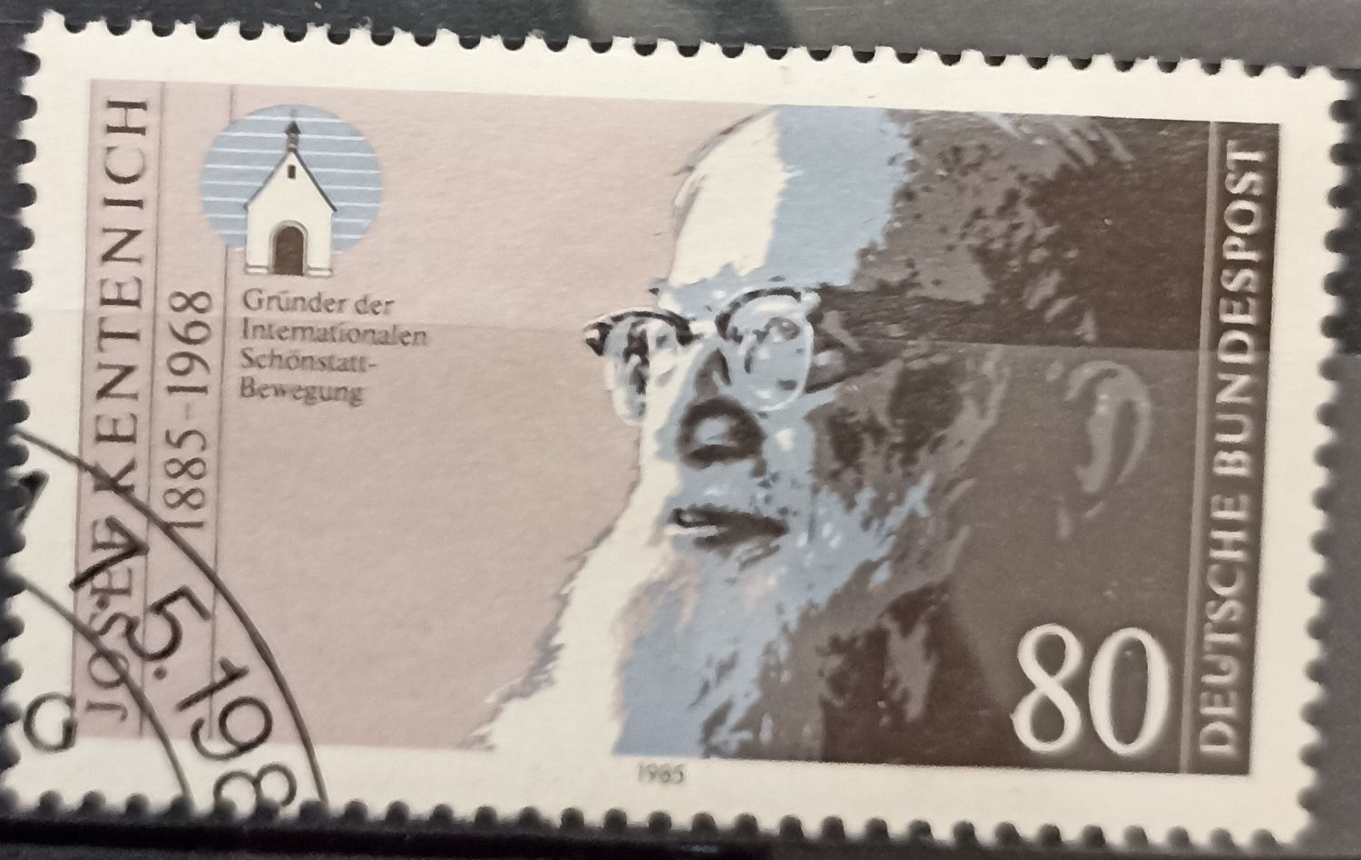 Alemania 1985 Josef Kentenich fundador Movimiento Schönstatt