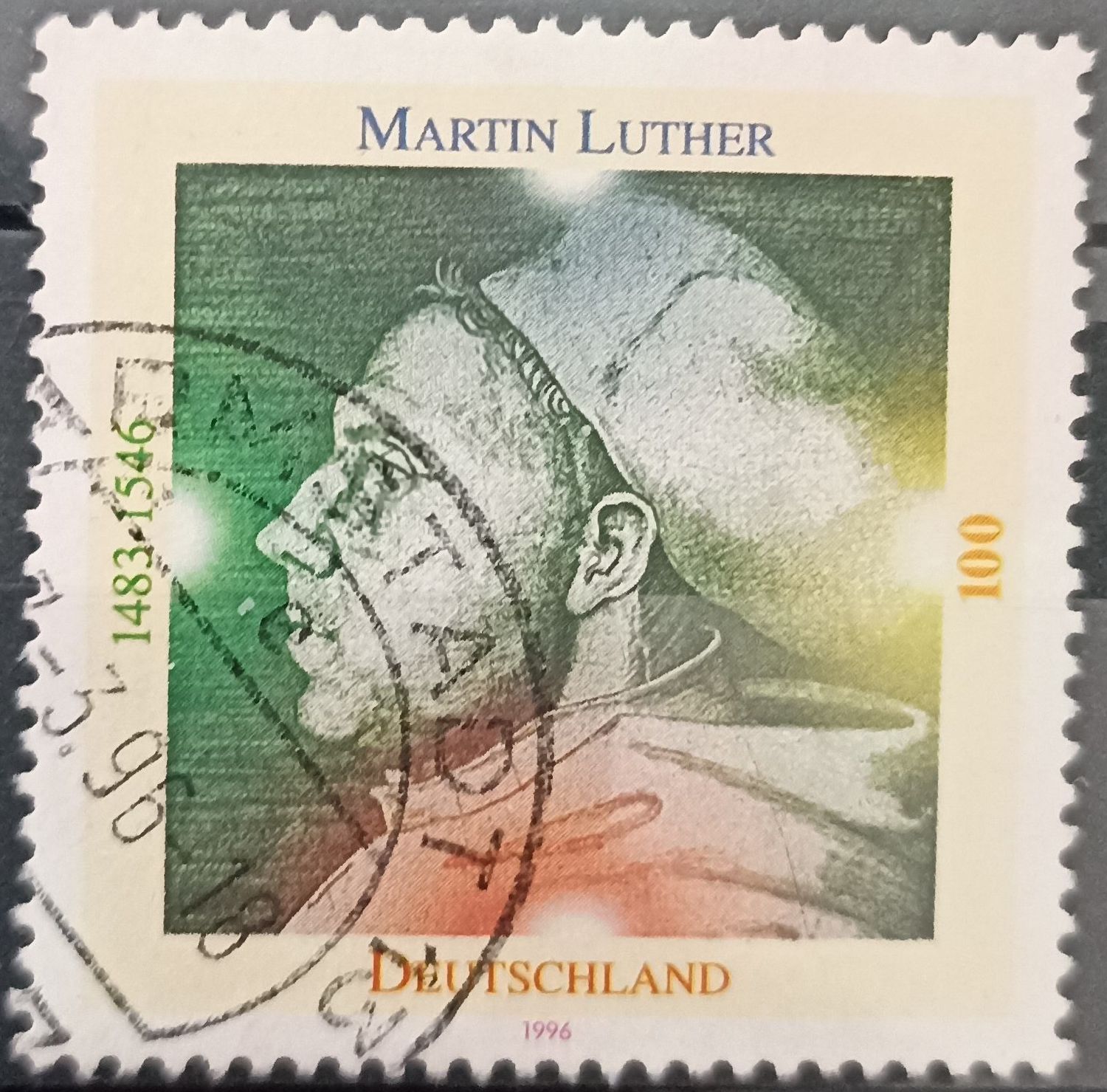 Alemania 1996 Martin Luther 1483-1546