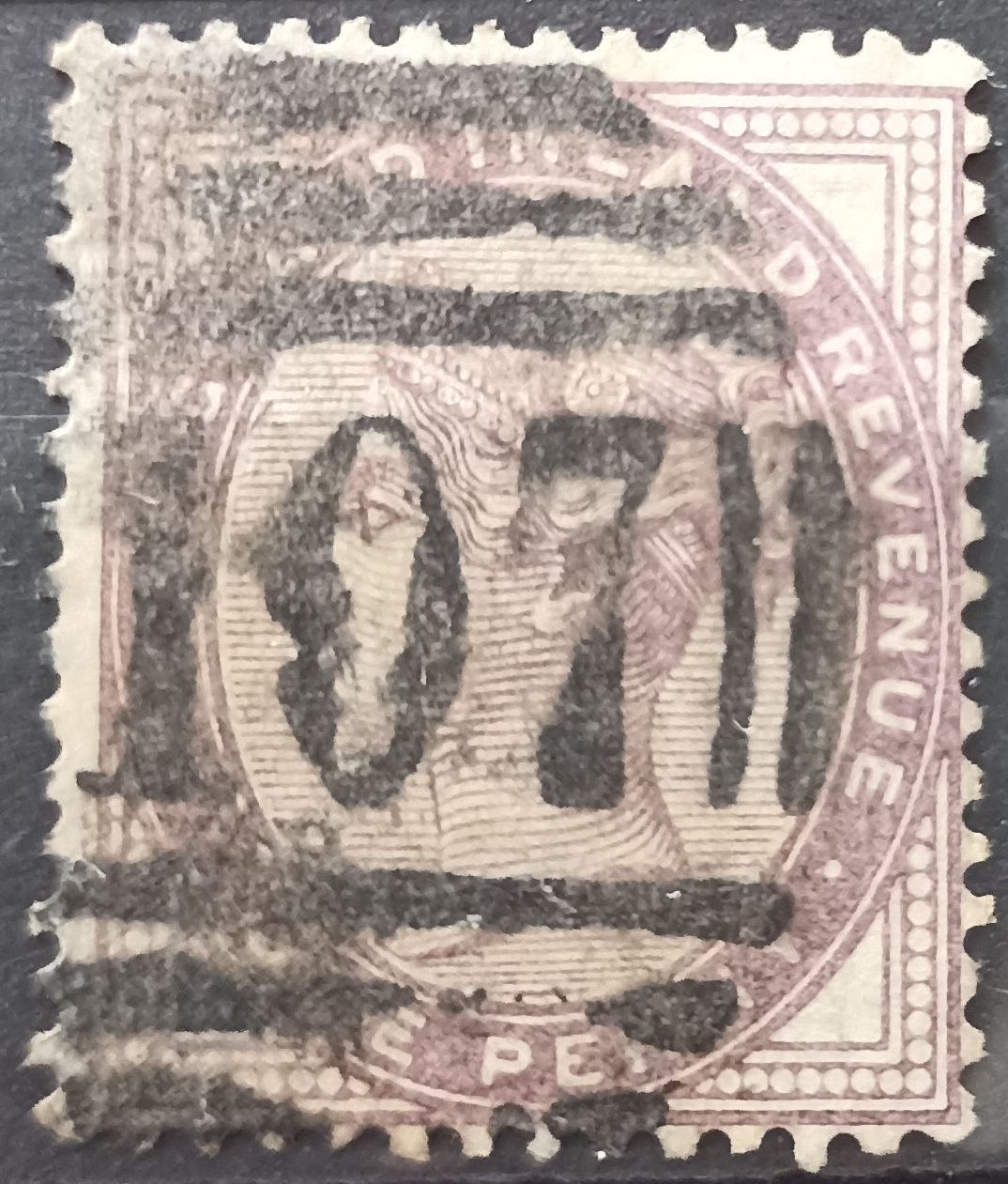 Reino Unido ~1881-1884 Reina Victoria Postage Revenue