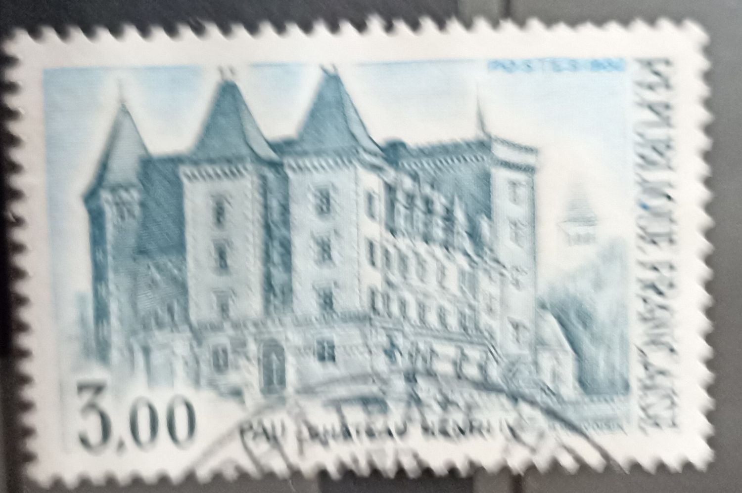 Francia ~1986 Pau Château d'Henri IV monumento