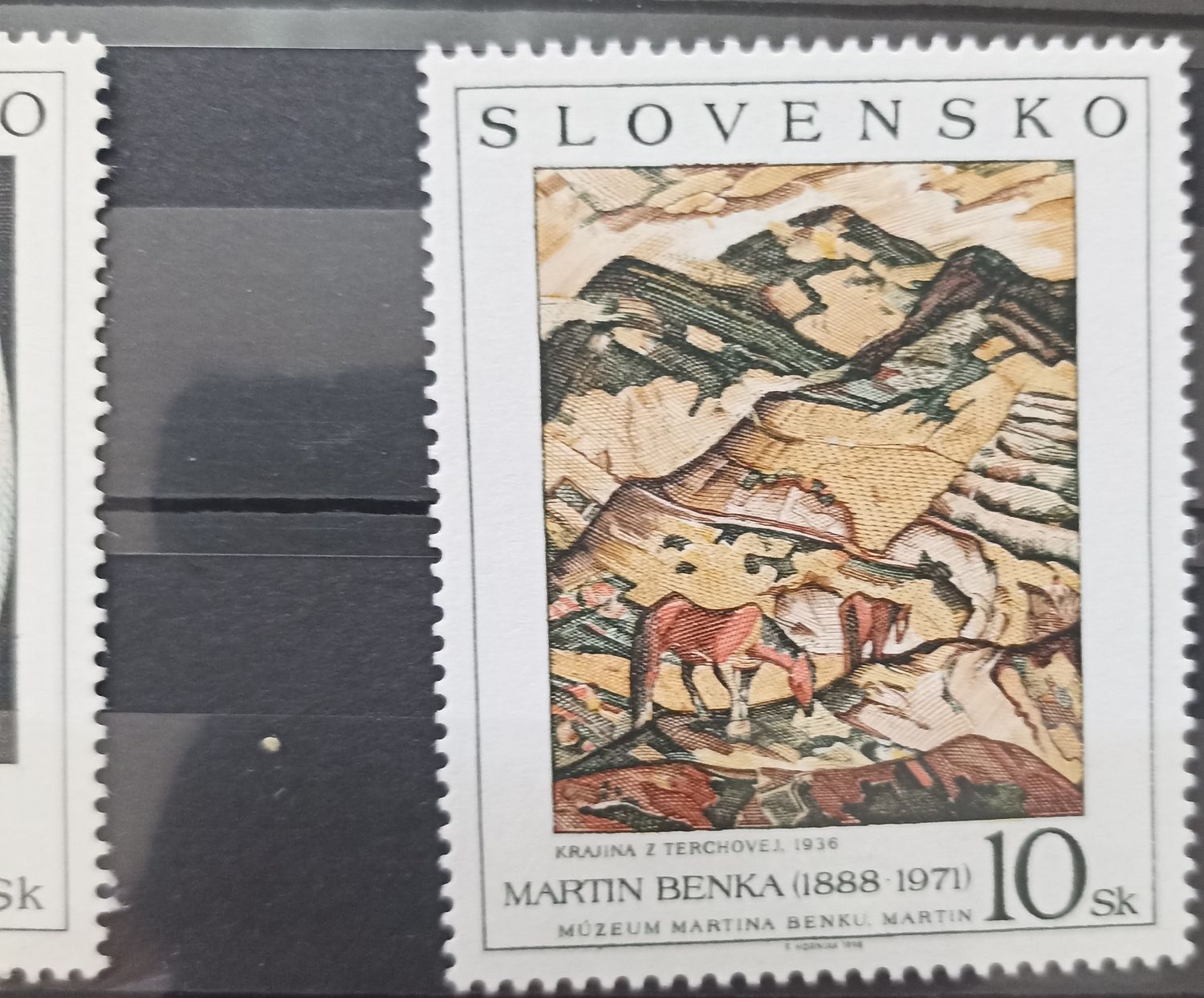 Eslovaquia 1998 Martin Benka Krajina z Terchovej 1936