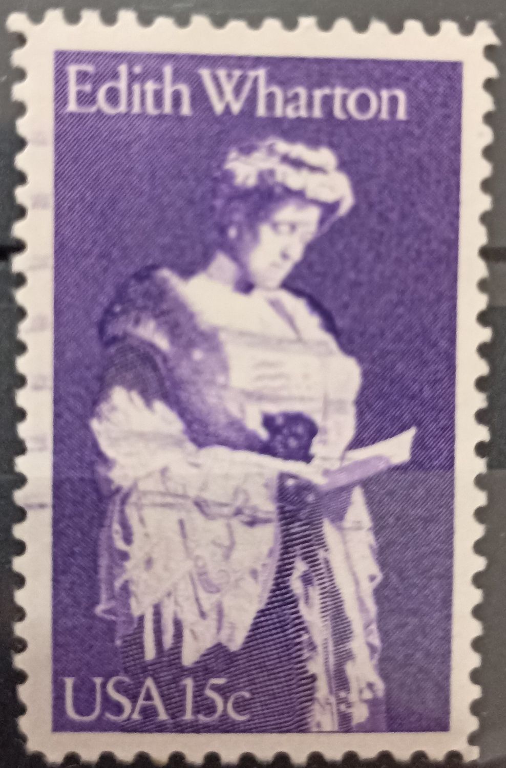 Estados Unidos 1980 Edith Wharton escritora americana