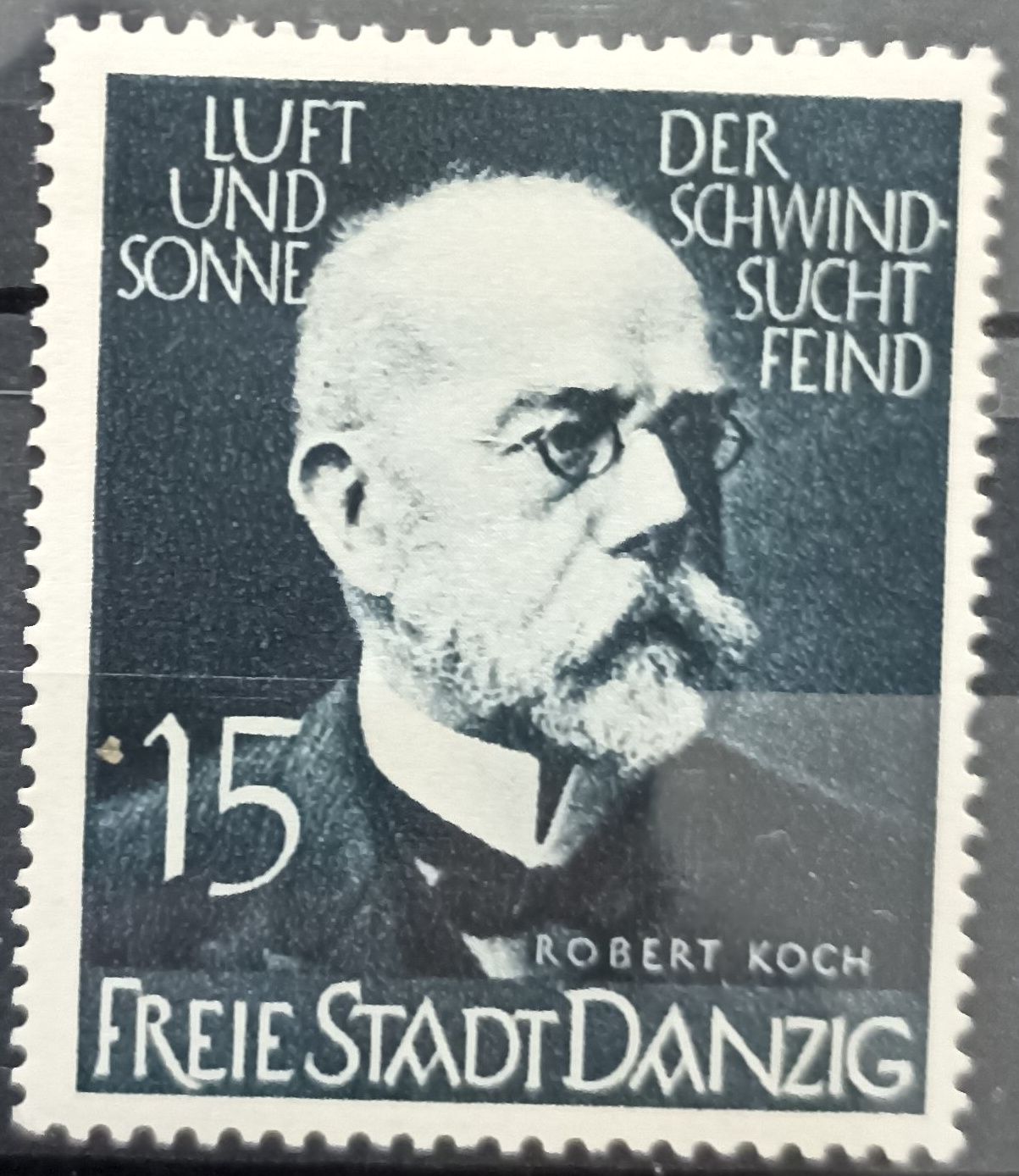 Ciudad Libre de Danzig ~1935-1937 Robert Koch antituberculosis