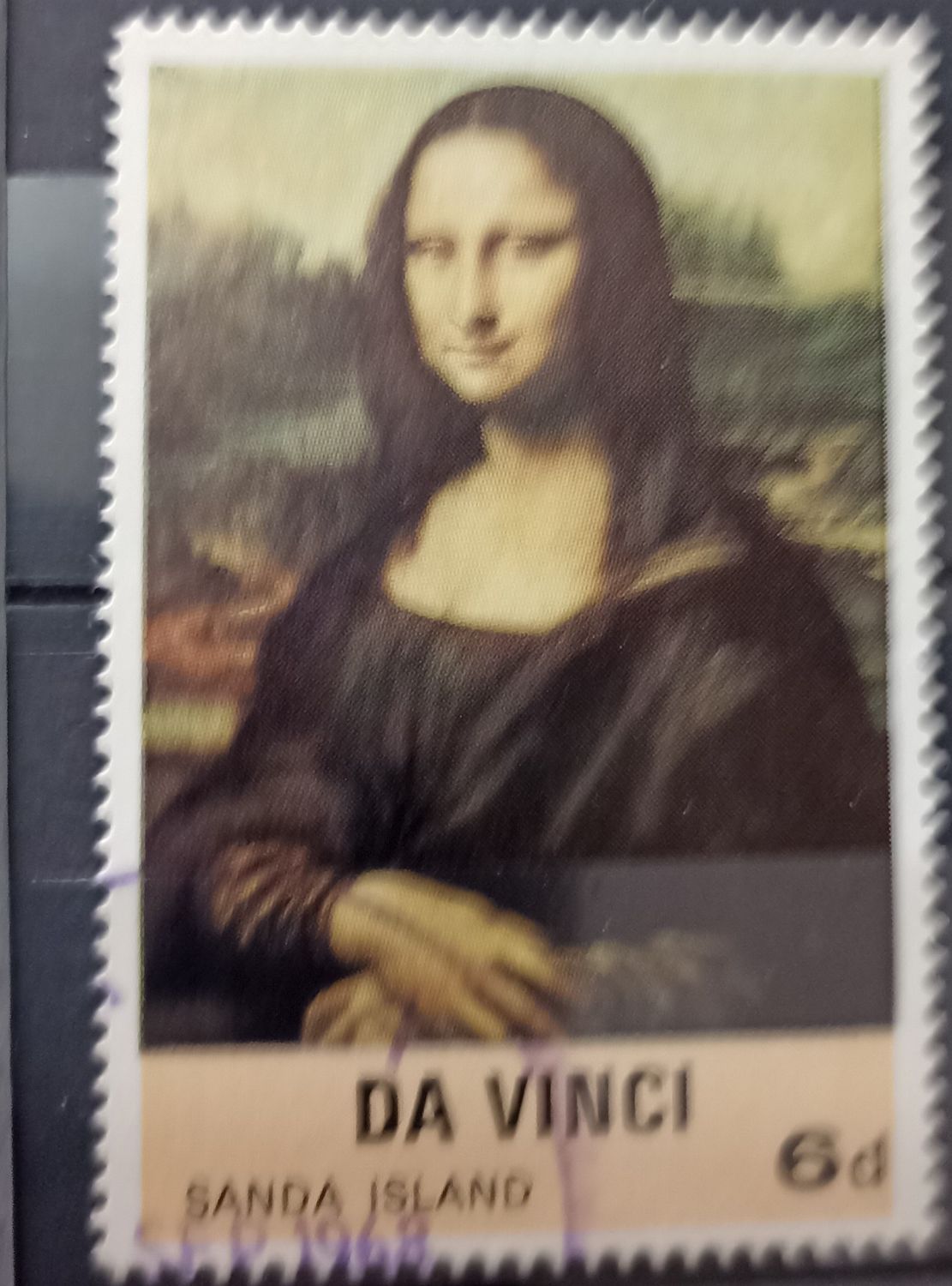 Sanda Island ~1969-1970 Da Vinci Mona Lisa emisión local
