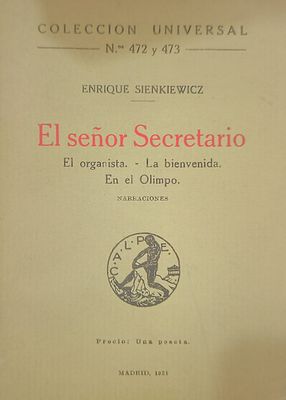 El señor Secretario – Enrique Sienkiewicz