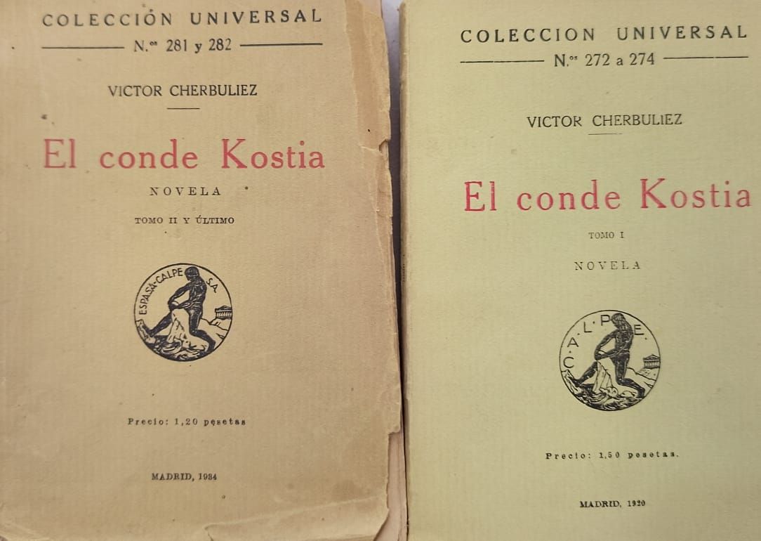 El conde Kostia (2 tomos) – Victor Cherbuliez
