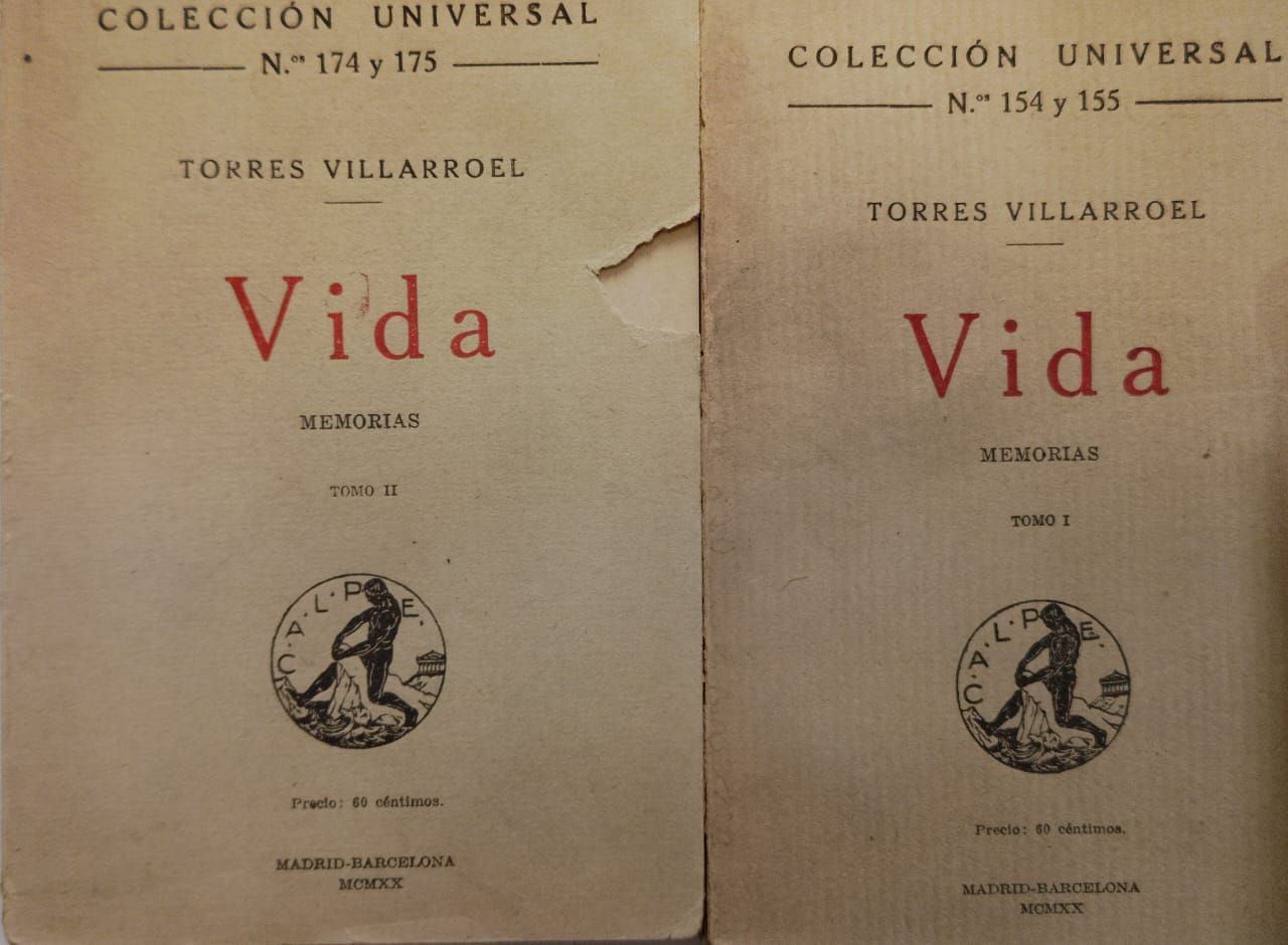 Vida (2 tomos) – Torres Villarroel