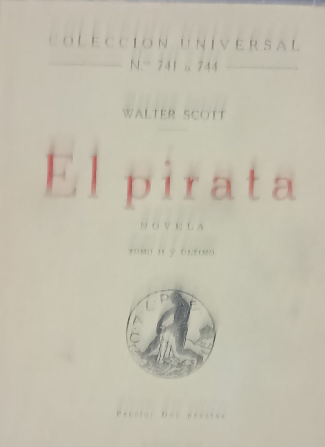 El pirata. Tomo II – Walter Scott