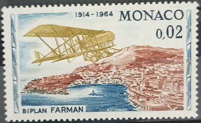 MÓNACO 1964, Biplano Farman