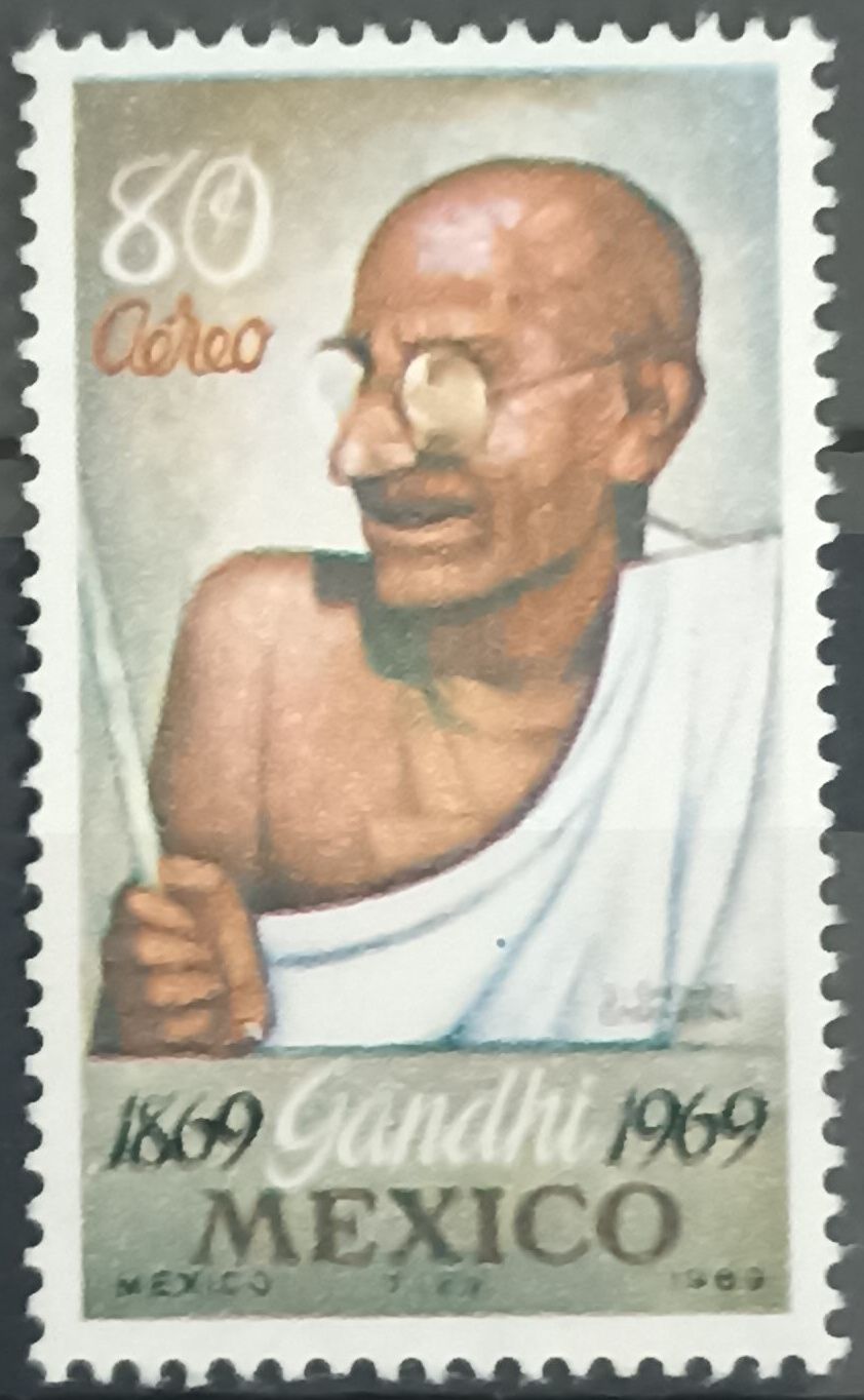 MÉXICO 1969, Mahatma Gandhi