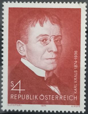 AUSTRIA 1974, Karl Kraus