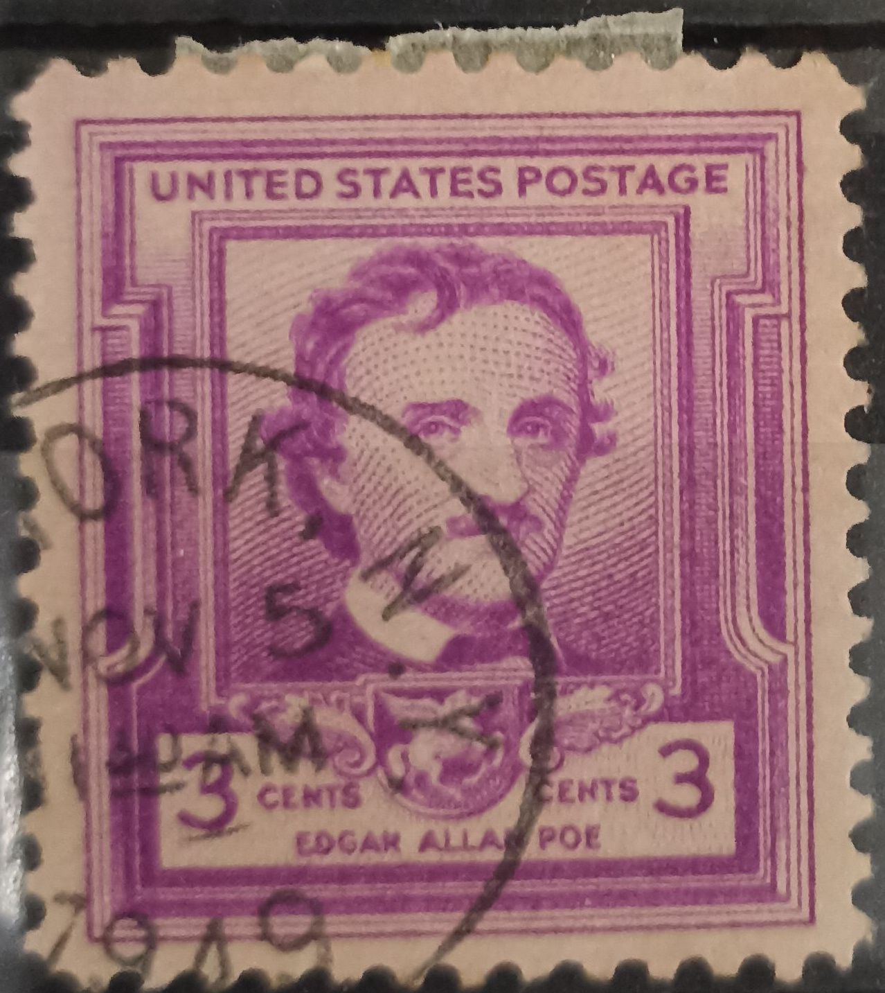 ESTADOS UNIDOS 1949, Edgar Allan Poe