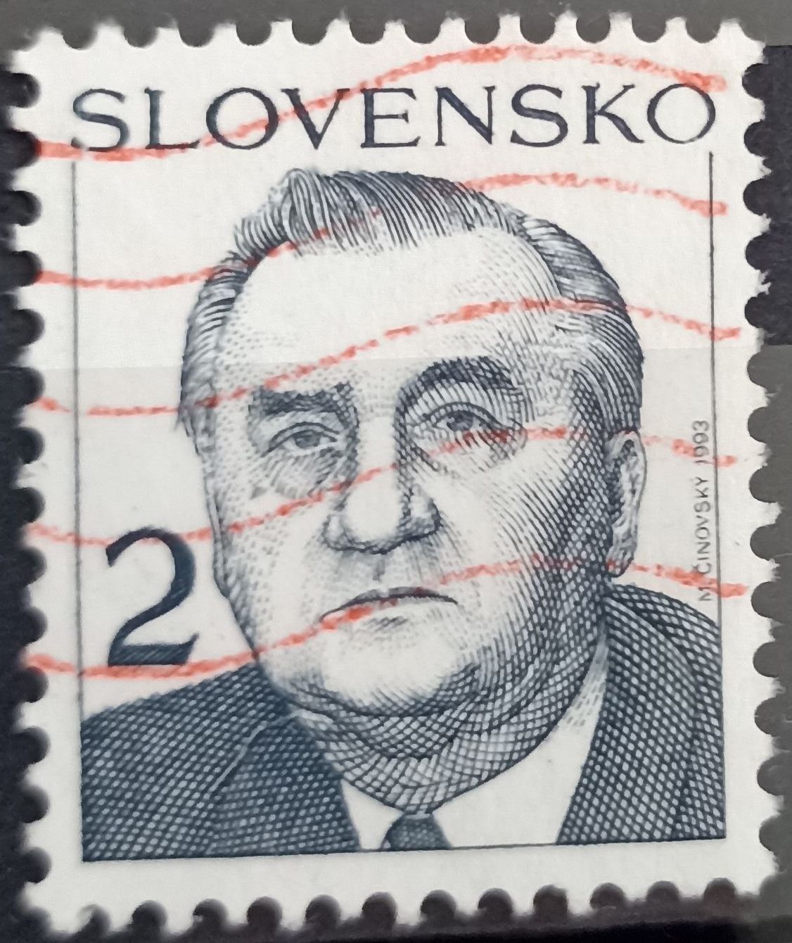 ESLOVAQUIA 1993, Franklin D. Roosevelt 2 Sk