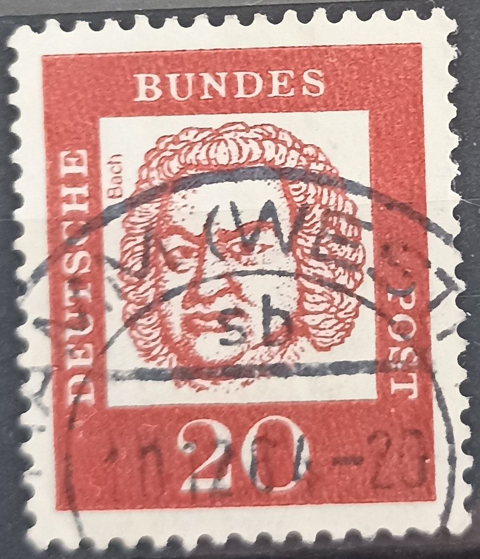Alemania Federal 1961, J.S. Bach