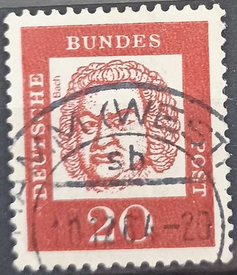 Alemania Federal 1961, J.S. Bach
