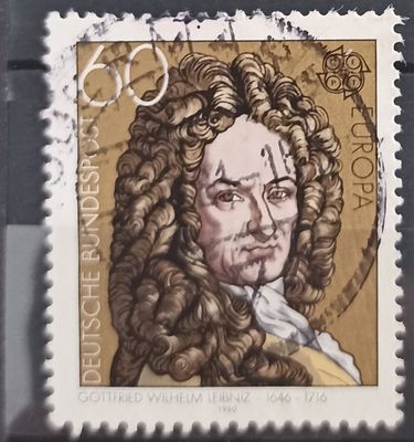 ALEMANIA FEDERAL 1980, Gottfried Wilhelm Leibniz 1646-1716