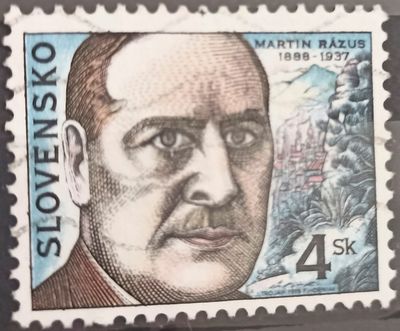 ESLOVAQUIA 1998, Martin Rázus 1888-1937 – escritor y político
