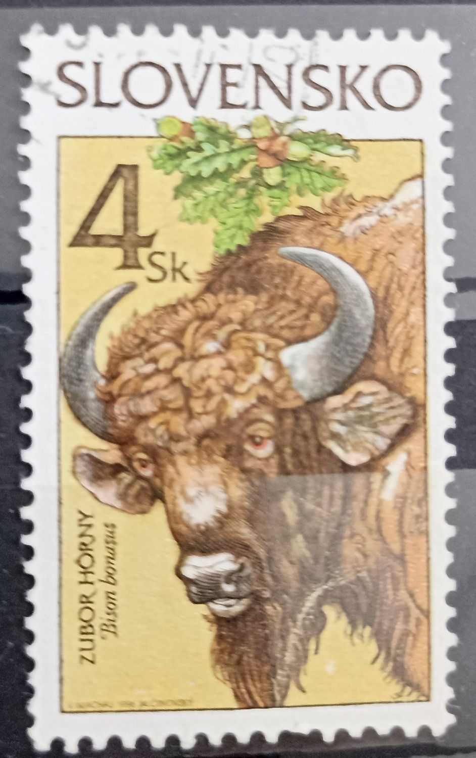 ESLOVAQUIA 1994, Zubor Hórny – Bison bonasus